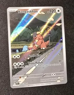 TCG Pokemon Kangaskhan 204/182 Destined Rivals Illustration Rare Holo NM/M - Image 1