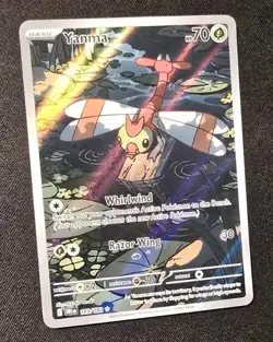 Pokemon Yanma 183/193 SV10: Destined Rivals Illustration Rare - Image 1