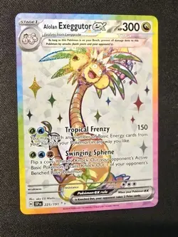 Pokemon Alolan Exeggutor ex 225/191 Surging Sparks - Image 1