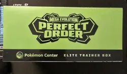 Pokemon TCG Perfect Order Pokemon Center ETB w/case - Image 4