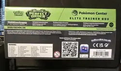 Pokemon TCG Perfect Order Pokemon Center ETB w/case - Image 5