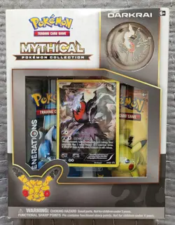NEW Pokemon TCG: Mythical Collection - Generations - Darkrai - 20th Anniversary - Image 1