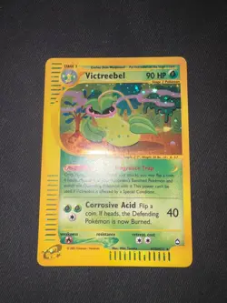 Pokemon TCG Victreebel Holo Rare H30/H32 Aquapolis WOTC E-Reader - Image 2