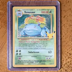 Pokemon TCG Base Set Charizard Blastoise Venusaur Holo 25th Anniversary Lot - Image 4