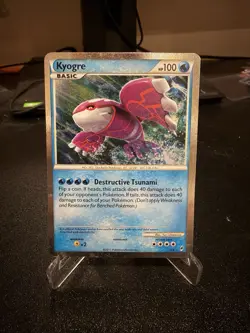 2011 Pokemon Call of Legends Shiny Kyogre SL6 Holo - Image 1