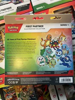 Pokemon TCG First Partner Illustration Collection Series 1 New Sealed - Image 2