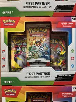 Pokemon TCG First Partner Illustration Collection Series 1 New Sealed - Image 5