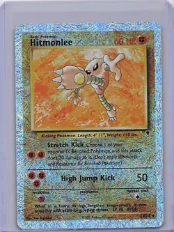 Hitmonlee 13/110 Holo Rare Legendary Collection Pokemon Reverse Holo MP - Image 1