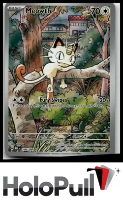 Pokemon TCG ME02: Phantasmal Flames Meowth #106/094 Holo - Image 1