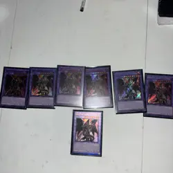 Yu-Gi-Oh! TCG Card Lot 7 Red Eyes Dark Dragoon - Image 1
