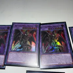 Yu-Gi-Oh! TCG Card Lot 7 Red Eyes Dark Dragoon - Image 3