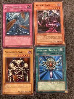 100+ Yu-Gi-Oh 1st Edition Common Lot - NM/LP - Vintage Cards SKE, AST, SKY, DCR - Image 2