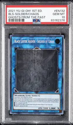 2021 1ST ED #EN132 BLACK LUSTER SOLDIER - SOLDIER OF CHAOS PSA 10 - Image 1