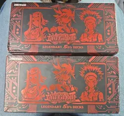 Lot Of 2 Yu-Gi-Oh! Legendary it's Decks 1st Edition Factory Sealed English New - Image 1