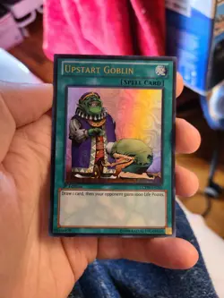 Yugioh Upstart Goblin LCYW-EN265 1st Ultra Rare - Image 1
