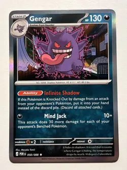 Gengar 050/088 Perfect Order Rare Holo Pokemon Card Nm Prerelease Set - Image 1
