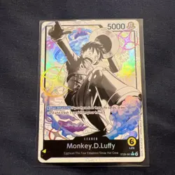 One Piece TCG 2026 ST29-001 Alt Art Leader Card - Monkey.D.Luffy - Image 1