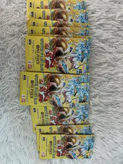 One Piece OP-15 Adventure on Kami’s Island Sleeved Pack Lot (14 Packs) – Sealed - Image 2