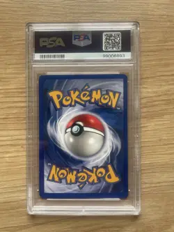 Mewtwo PSA 8 Pokemon Card. Base Set 10/102 Rare Holo. WOTC 1999 NM-MINT. - Image 2