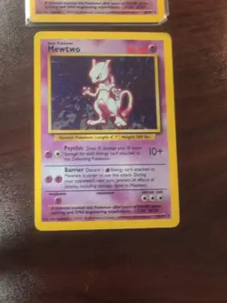 1999 Pokemon Base Set Mewtwo Holo Rare Card 10/102 - Image 2