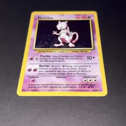 Mewtwo - 10/102 - Base Set Unlimited 1999 - WOTC - Holo Rare - Pokemon TCG - MP - Image 5