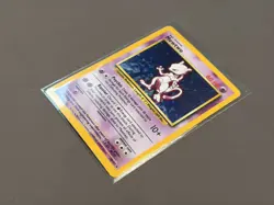 Pokemon Mewtwo 10/102 Base Set Holo Rare WOTC 1999 – LP – Original Vintage - Image 2