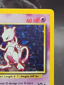Mewtwo 10/102 Pokemon TCG 1999 Base Set Holo Unlimited Rare HP - Image 5