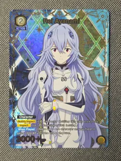 Union Arena: Evangelion - Rei Ayanami (R*) - UE15BT/EVA-1-004 - Image 1