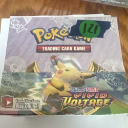 Pokemon Vivid Voltage Booster Box Trading Card Game English Pikachu 2020 - Image 1