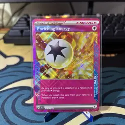 Enriching Energy 191/191 Surging Sparks ACE SPEC Holo Rare Pokemon Card NM - Image 1