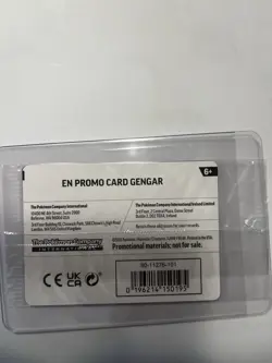 (SWIRL) Pokemon Gengar GameStop Promo Holo Card 050/088 English 2026 Exclusive - Image 3