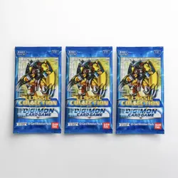 Digimon Card Game 3x Classic Collection EX-01 Booster Packs [New & Sealed] - Image 1