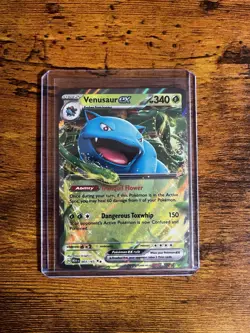 Charizard, Venusaur, Blastoise ex S&V 151 Pokemon Card Set of 3 cards NM - Image 3