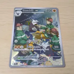 Pokemon Excadrill 174/162 Holo Illustration Rare TCG Card Temporal Forces - Image 2