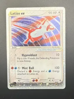 Latias ex 93/97 2003 EX Dragon Pokemon Card TCG Nintendo Holo Rare (LP) - Image 4
