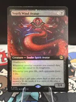 MTG: TMNT - South Wind Avatar (Extended Art) Foil R 0269 - Image 1