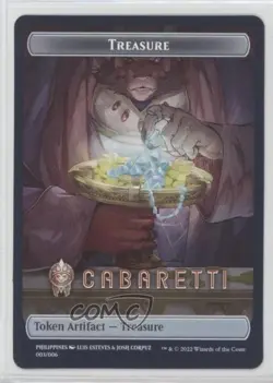Treasure (Cabaretti) Magic: Streets of New Capenna: SE Asia Token Set #003 - Image 1