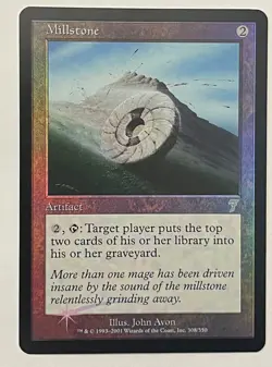 MTG Millstone #308 7th Edition FOIL - Image 1