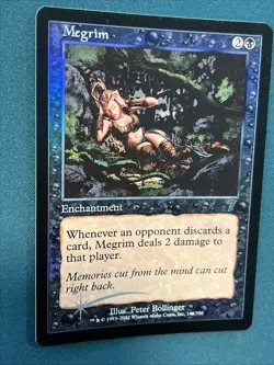 MTG Megrim 7th Edition FOIL Unplayed - Image 3