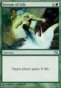 1x Stream of Life - Foil Heavy Play MTG Magic - Kid Icarus - - Image 1