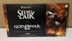 Magic The Gathering Secret Lair x God of War: Greek Foil Edition Sealed - Image 1
