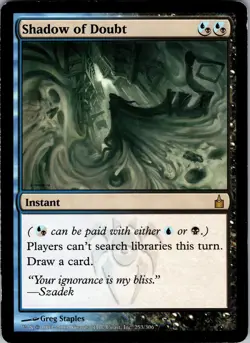 Shadow of Doubt Ravnica: City of Guilds Rare LP Magic: The Gathering 253 Normal - Image 1