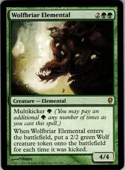 Wolfbriar Elemental Conspiracy Rare NM Magic: The Gathering 182 Normal - Image 1