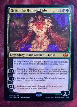 Grist, the Hunger Tide - Modern Horizons 2 - Near Mint - EN - MH2-202 - MTG - Image 1