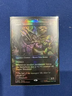 MTG TMT Super Shredder Spotlight Series Foil Promo Top 128 - Image 1