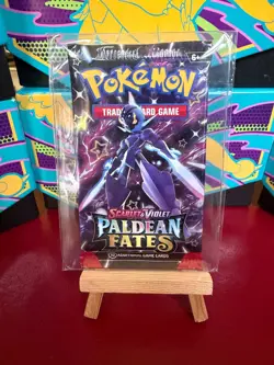 Scarlet & Violet Paldean Fates Booster Pack - Pokemon TCG - New Sealed & Protect - Image 1