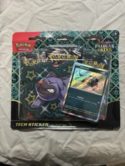 Paldean Fates Tech Sticker Blister 3 Pack Booster Bundle Set of 2 POKEMON TCG - Image 2