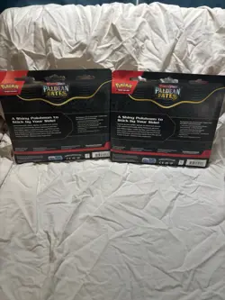 Paldean Fates Tech Sticker Blister 3 Pack Booster Bundle Set of 2 POKEMON TCG - Image 4