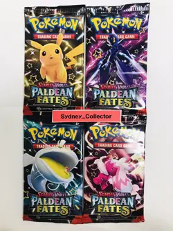 1 Single Pack - Pokemon TCG Scarlet & Violet Paldean Fates Booster Pack - Image 1