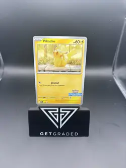 Pikachu #214 Black Star Promo Illustration Contest 2024 Stamped NM-M Pokemon - Image 1